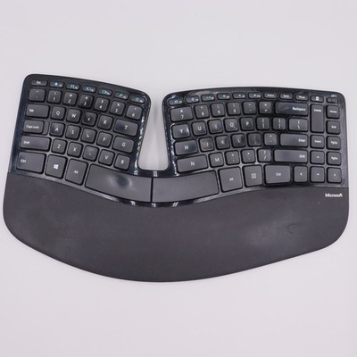 Microsoft Sculpt Ergonomic Keyboard Model 1559 Black Wireless No Dongle