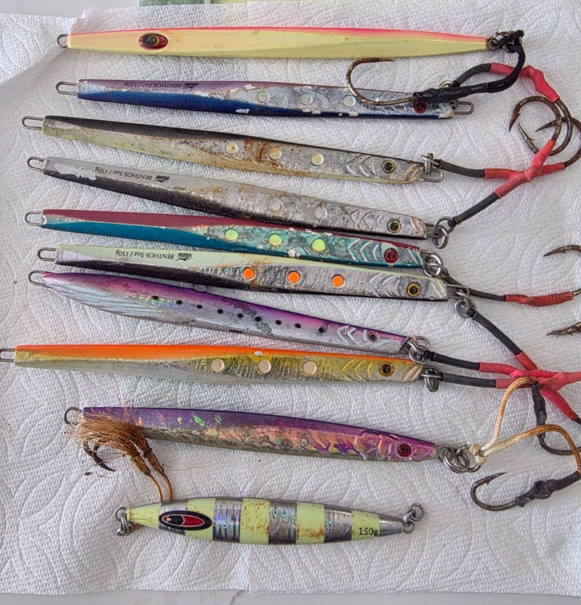 Thunder jig Williamson jig de lancer pour pêcher du bord ou en bateau