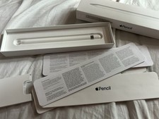 Apple Pencil for iPad 1st Generation Original Box with Adapters and Unused Tip