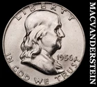 1956 Franklin Half Dollar- Gem Brilliant Uncirculated Full Bell  #i6266