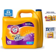 Environmentally Safe Plus OxiClean Liquid Laundry Detergent, 128 Loads, 166.5 oz 0.13 per gallon