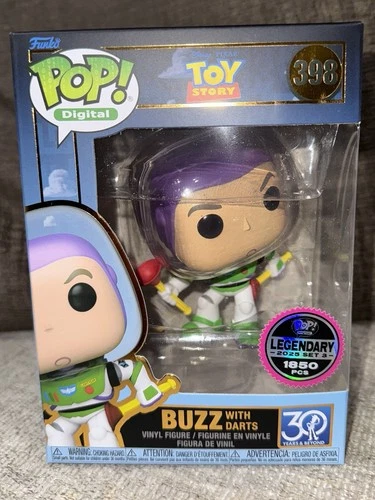 Funko Pop Digital Exclusive Toy Story Buzz Lightyear LE 1,850 Pieces In Hand