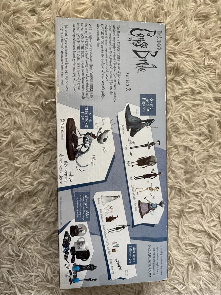 Juego de Minifiguras Coleccionista Corpse Bride - Serie 2/Tim Burton (2006) Foto 2 de 4