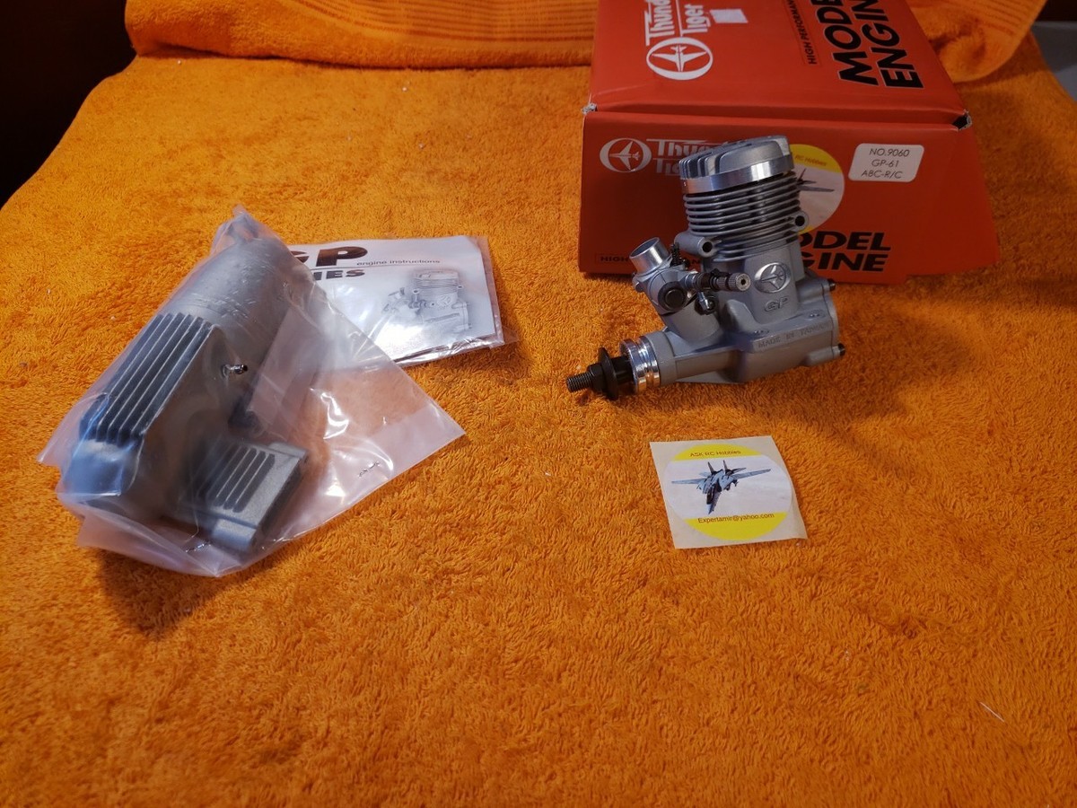 Thunder Tiger Engine - GP-61 ABC RC Motor - No 9060 - NEW GP 61 | eBay