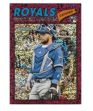 2026 Topps Heritage - Carter Jensen #199 Chrome Burgundy Sparkle Refractor (RC)