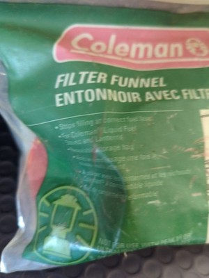 Coleman Lantern and Stove Red Filter Funnel 5103 7006 Unused USA