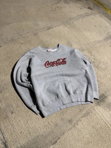 Vintage 90s Coca Cola Collectible Crewneck Sweatshirt Size L Great Condition