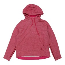 Adidas Hoodie - Large Pink Cotton