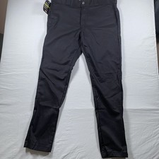 NWT DICKIES TWILL WORK PANTS SKINNY FIT STRAIGHT LEG FLEX 38 X 32