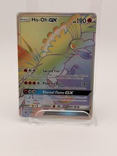 Pokémon HO-OH GX Sole e Luna Sm80 Promo Trading Card TCG NM buone condizioni.