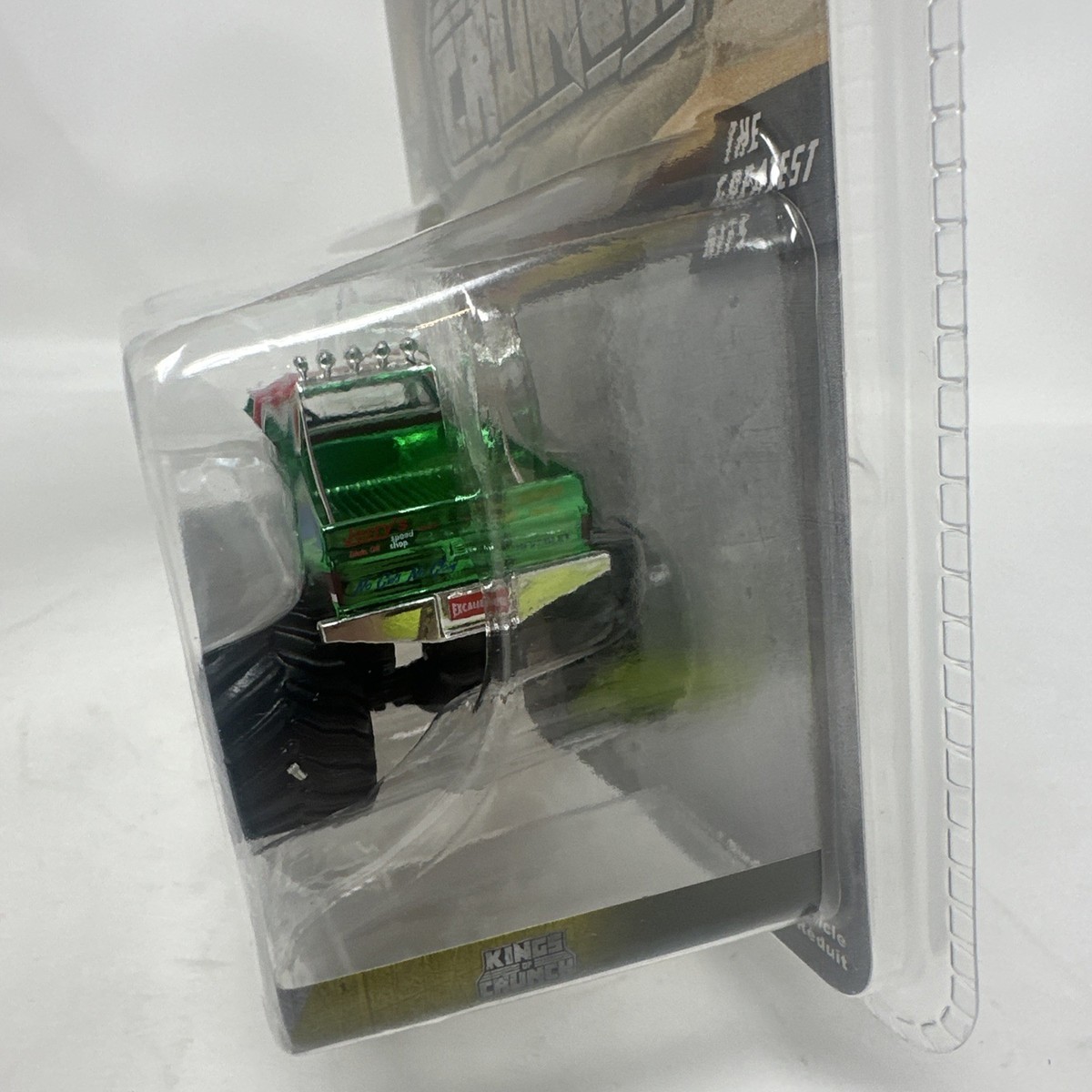 GREENLIGHT KINGS OF CRUNCH 1987 K20-EXCALIBER CHROME GREEN MACHINE