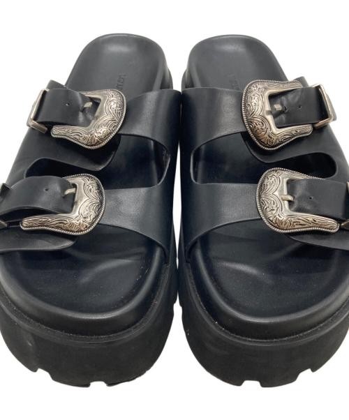 Ameri                    MEDI WESTERN BUCKLE SAND… - image 5