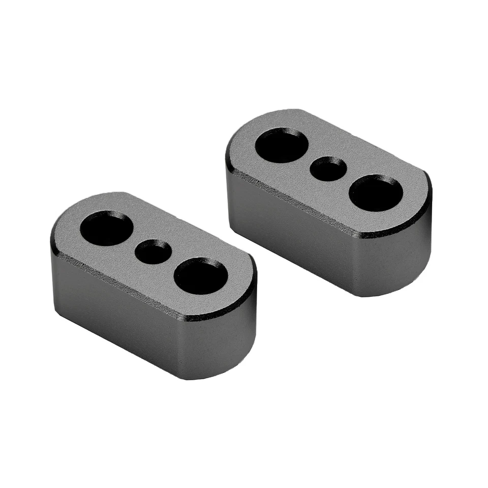 Pontets de guidon H=20 mm noir pour Tiger 800 / XC / XCa / XCx / XR / XRt / XRx' - Photo 3/4