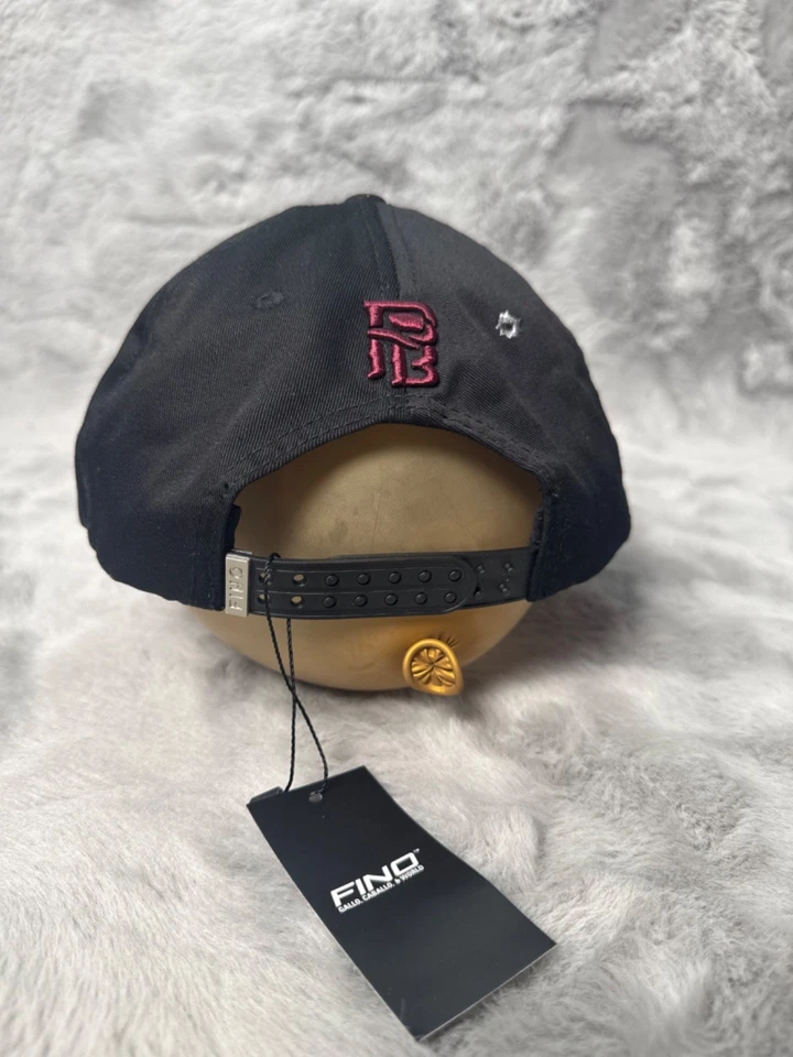 Gorra Gallo Fino Gorra Negra Gamuza Pantera Belico Vaquero Western Snap Back Para Hombres Foto 4 de 4