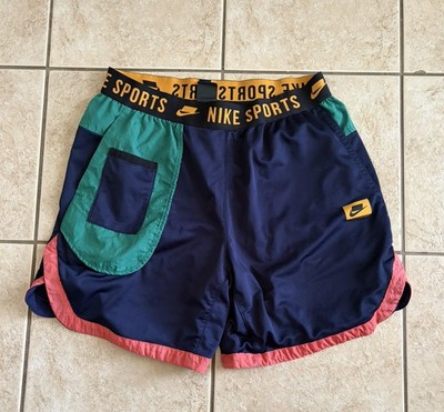 Nike NSW Shorts Sportswear Sz Medium M RARE Colorblock Shorts air max basketball