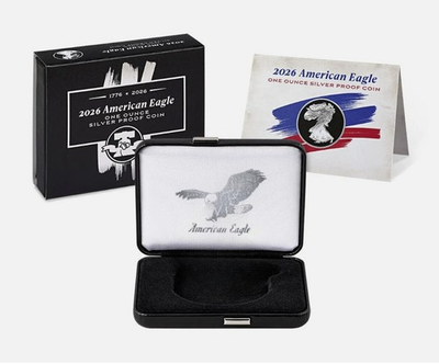 #ad Empty OGP for 2026 W 250th Anniversary Proof Silver Eagle $9.95