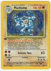 Pokémon TCG Machamp Base Set 8/102 Holo 1st Edition Holo Rare MP