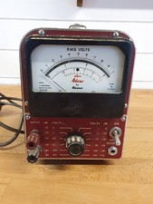 Vintage Advance dBm Valve Meter Unit - Untested - Possible Audio / Studio Use