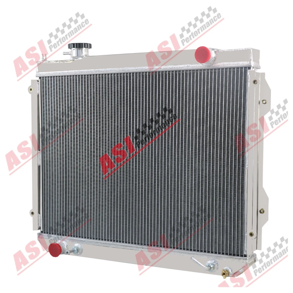 4 Row Aluminum Radiator Fit 1995-2004 1996 2003 Toyota Tacoma 2.4-3.4L I4 V6 AT - Image 3 of 4