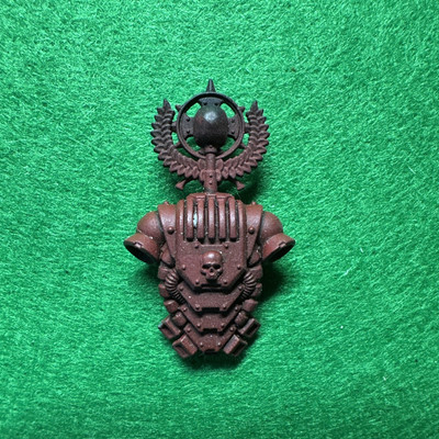 Warhammer 40k Space Marine Legion Praetor Artificer Wreath Skull Backpack Bit  