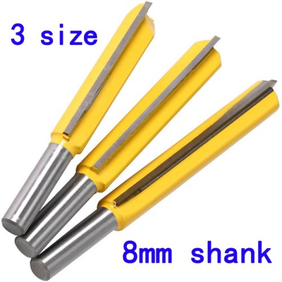 #ad Attachment Router Bit Parts 8mm Shank Carbide Long Woodworking 3 Sizes $12.01