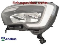 Abakus 551-11BCR-LDEM2 Hauptscheinwerfer Rechts Scheinwerfer FüR Renault