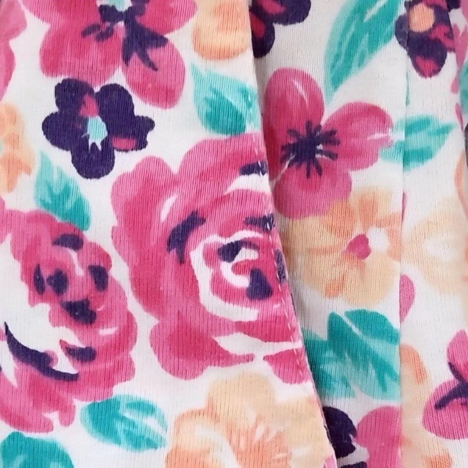 SEPARATE ISSUE Floral Print Button Front Romper J… - image 4