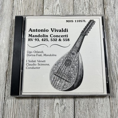 Vivaldi   Mandolin Concerti CD 1984 Classical Baroque MHS