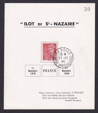 OKUPACJA NIEMIECKA II WŚ FRANCJA ST.NAZAIRE Karta pamiątkowa