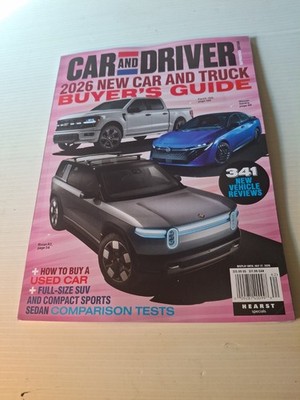 CAR And DRIVER 2026 BUYER'S GUIDE Car Reviews BUYING ADVICE How To Buy Used Cars