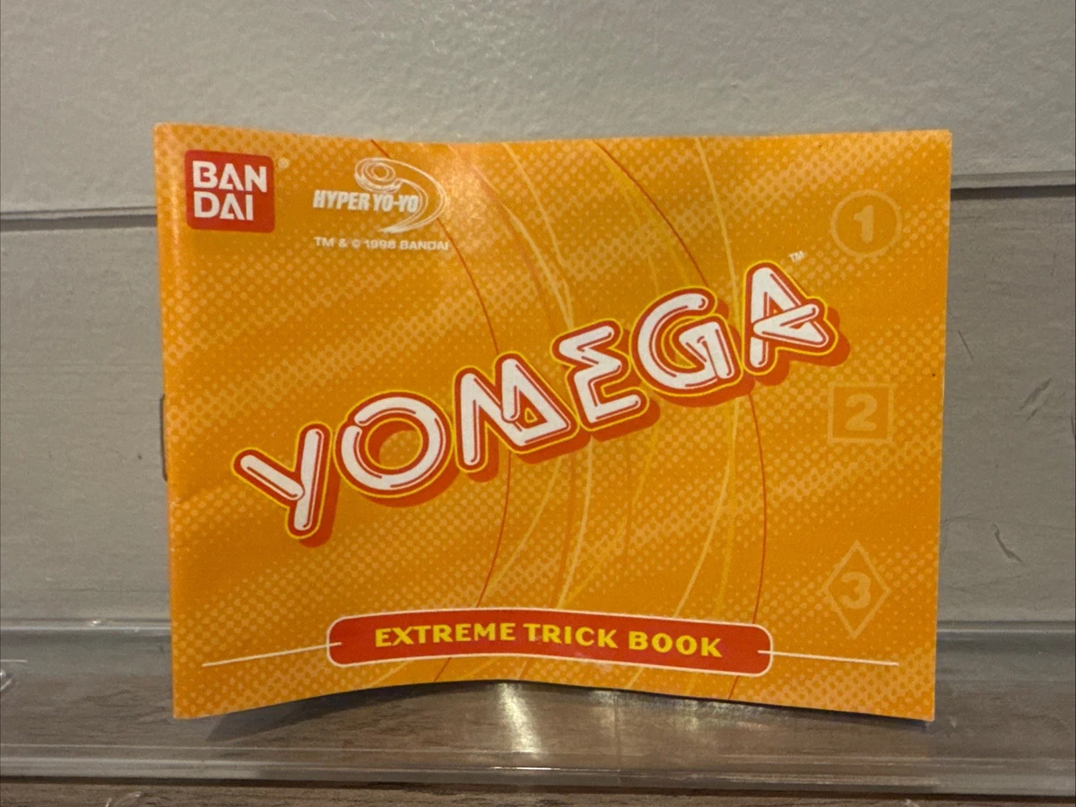 Rare 1998 Bandai Yomega Hyper Yo-Yo Extreme Trick Book 30 Page | eBay