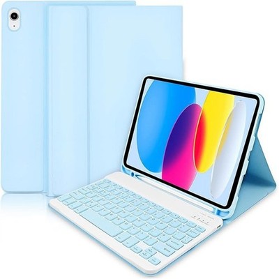 Kabellose abnehmbare Folio Tastatur Hülle - für iPad 10,9'' 10. Generation 2022