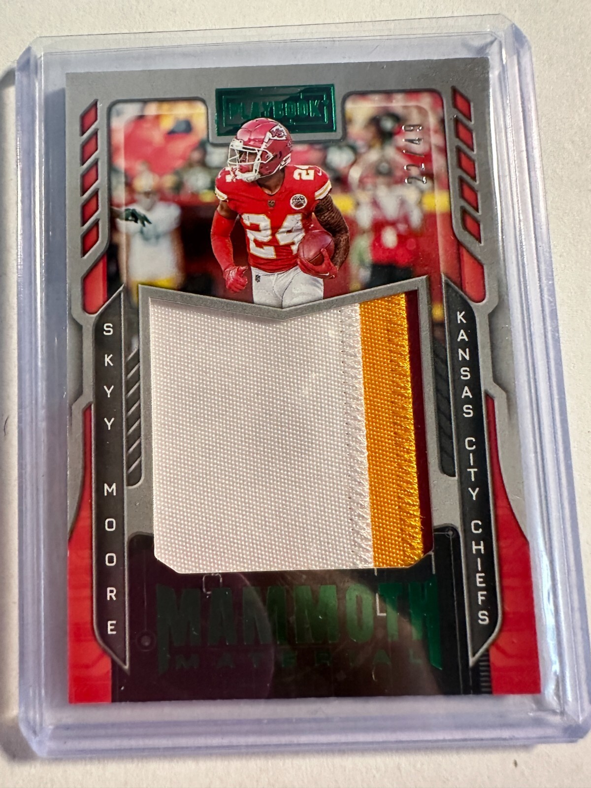 Desmond Ridder Panini Playbook Sketchbooks #23 Green