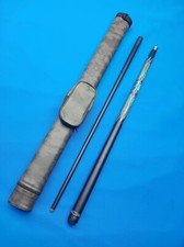 Pool Cue Stick with Carry Case,Tip12mm, Ethereal Green with Navy Black