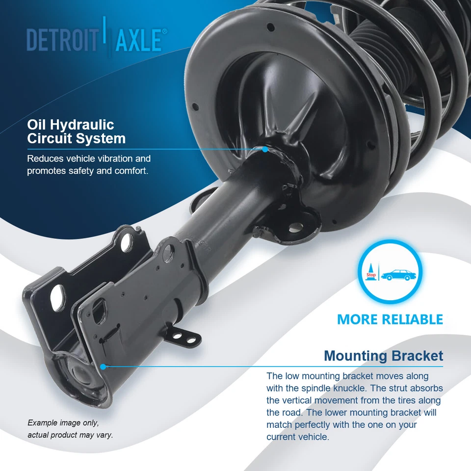 Front Struts Tierods Swaybar for 2001-2004 Chrysler Town & Country Dodge Caravan — 第 4/4 张图片