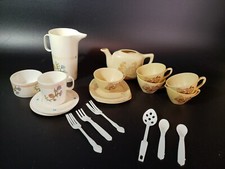 Vintage Kids Dish Lot Mixed Patterns 