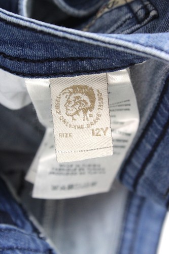 Diesel Thavar J OT Slim-Skinny KXA3Y Jeans Damen Schlank 12 YEARS - Bild 5 von 8