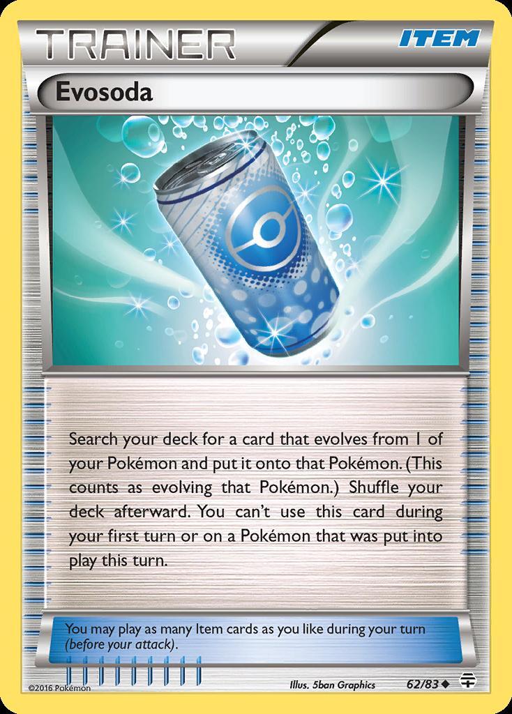 Pokemon Evosoda (62/115) Generations LP