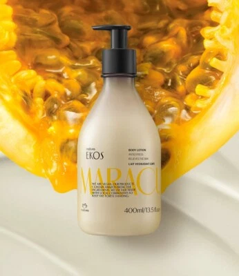 Natura Brasil Ekos Maracujá Body Lotion Körpercreme aus Passionsfrucht 400 ml
