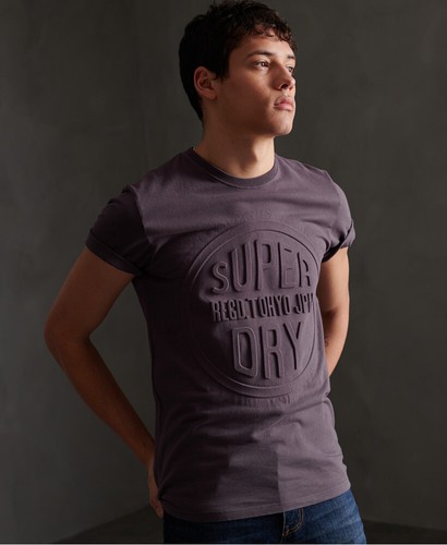 Superdry Mens Workwear Embossed T-Shirt 