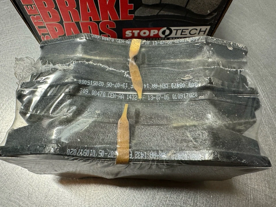 🔥 НОВЫЕ спортивные передние тормозные колодки Stoptech 309.08470 для Mercedes Benz C/E/ML/S/SL - Изображение 2 из 4
