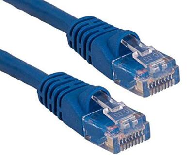 RiteAV Cat6 Network Ethernet Cable Blue 3 ft