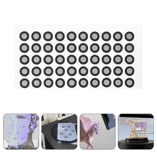 6 Sheets Reflektierende Markierungen Reflektierender Markierungspunkt - Afbeelding 11 van 12