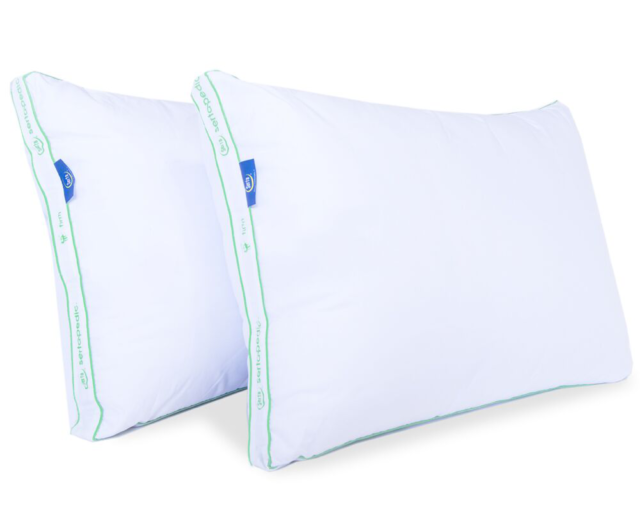 Sertapedic Firm Pillow Standard/queen Size, Hypoallergenic- New- Frees