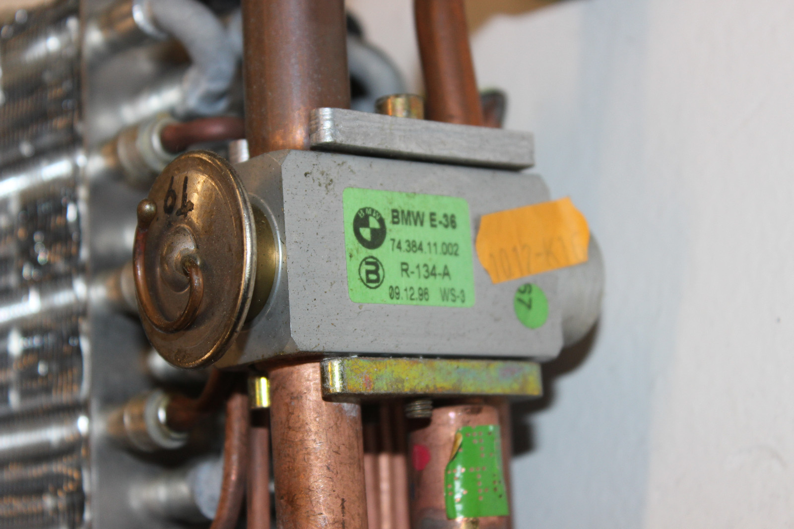 BMW OEM E36 EVAPORATOR A/C EXPANSION VALVE CORE AIR CONDITIONING M3 325