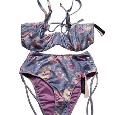 Victoria  s Secret Floral Bikini Set
