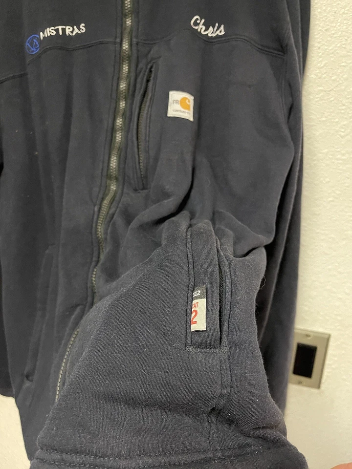 Carhartt 101575 410 Flame Resistant FR Portage Jacket XL Regular Full Zip - Image 2 of 4