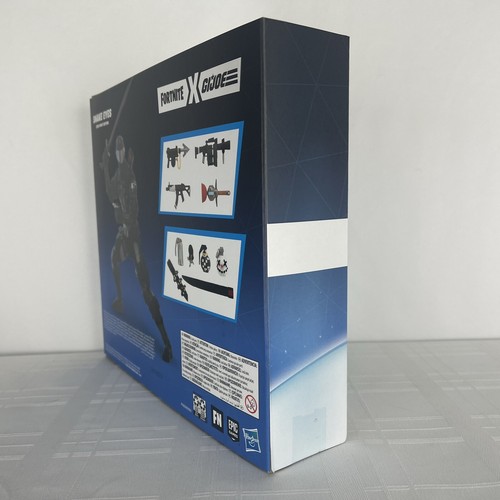 Hasbro Fortnite G.I. Figura de acción Joe Collab - Snake Eyes: Zero Point Edition - Imagen 4 de 10