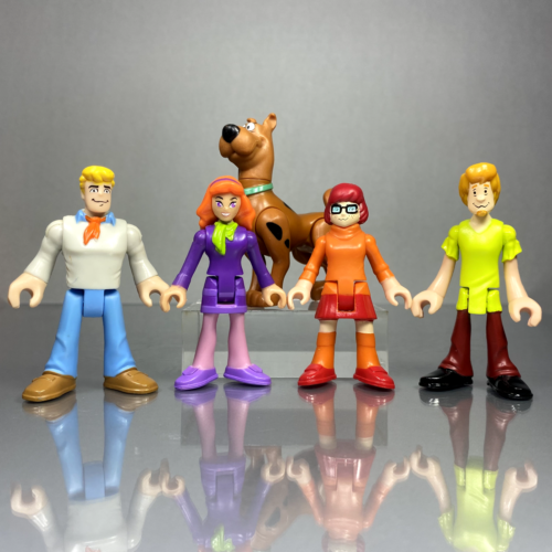 Ensemble Imaginext Scooby-Doo Adventures MYSTÈRE INC Fred Shaggy Velma Daphne Scoob - Photo 1 sur 11