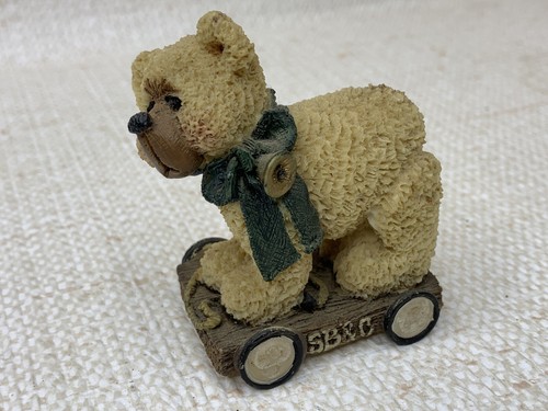 VINTAGE Shelly Bears Co Figurine LOT 7 Josh, Hiking, towboy, Halloween, Drummer - Picture 4 of 19